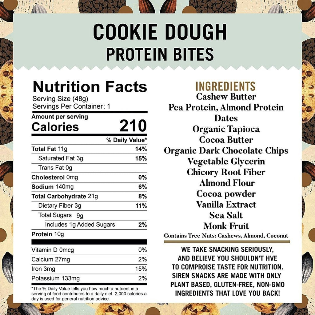 Cookie Dough Protein Bites