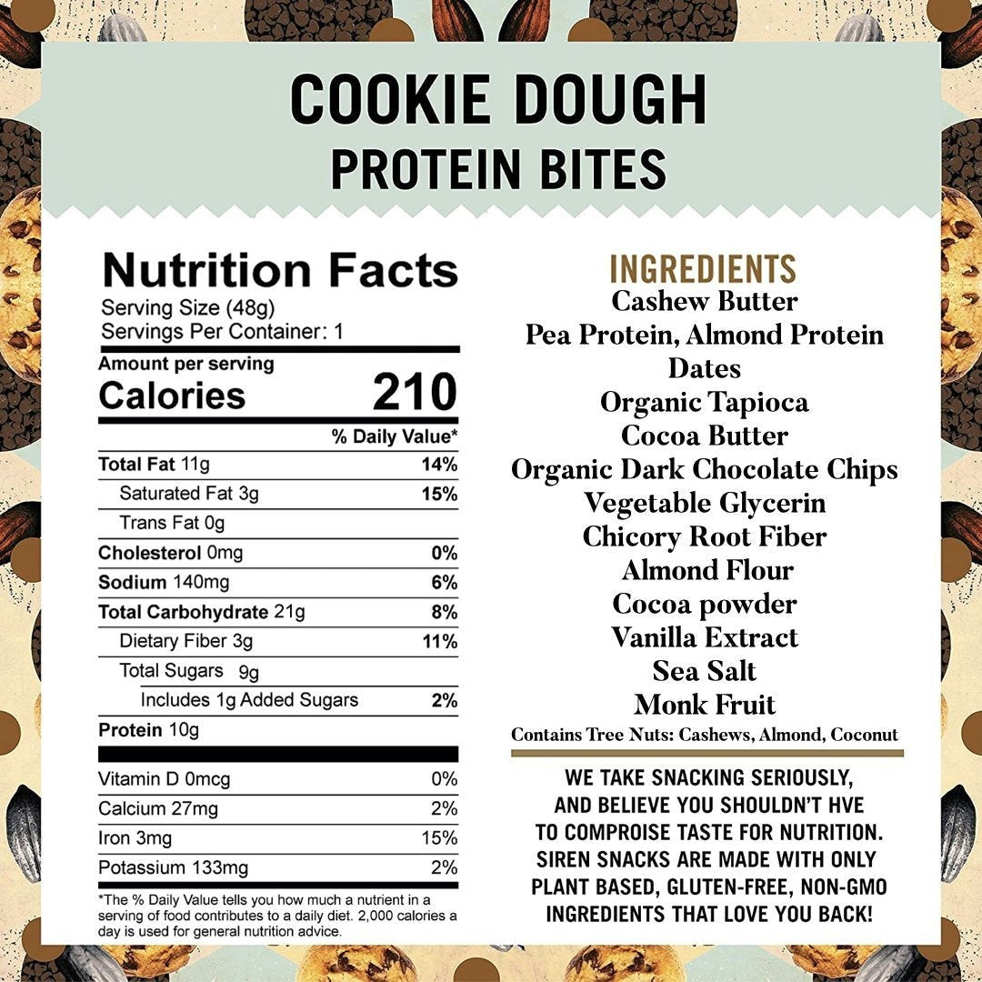 Cookie Dough Protein Bites