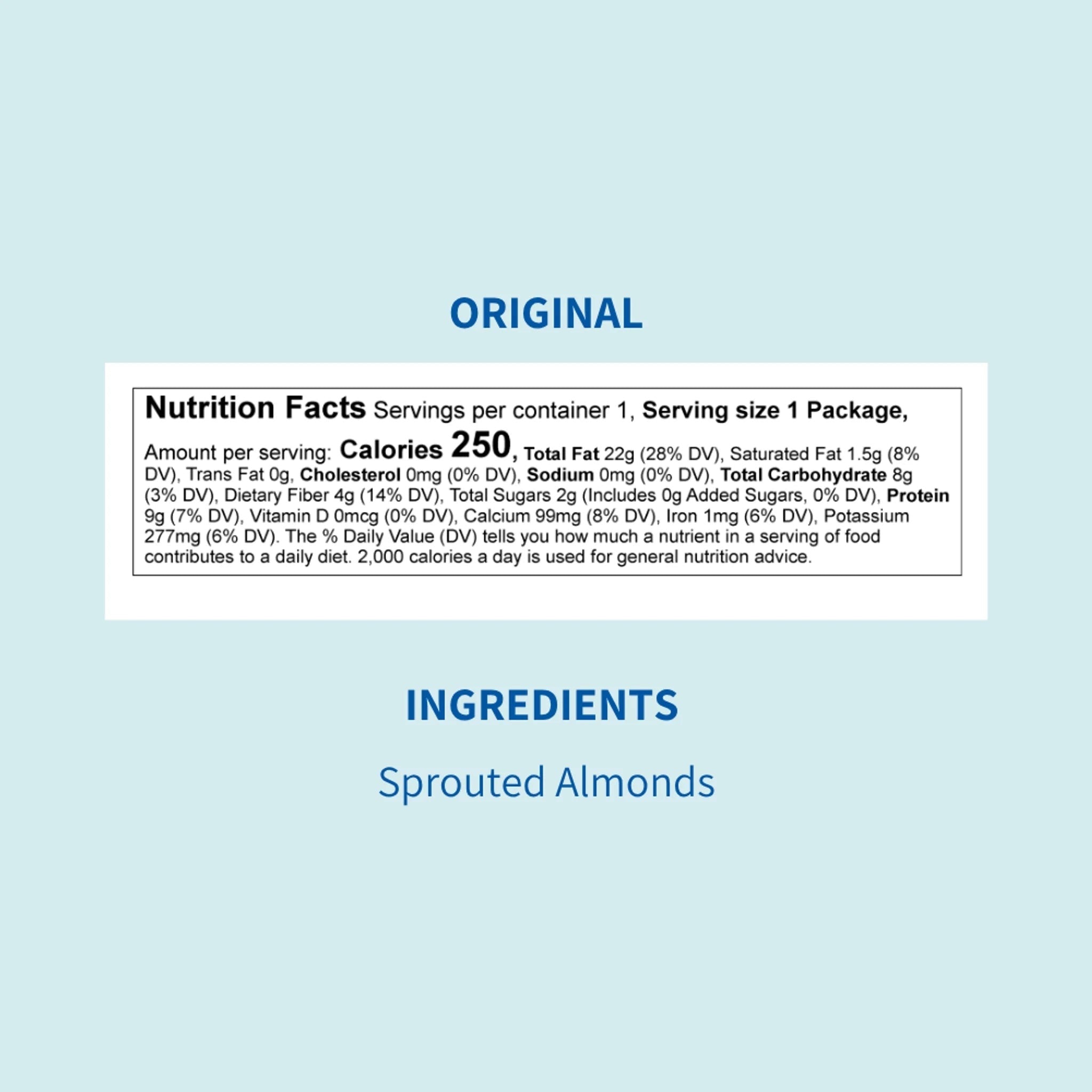 Original Sprouted Almonds (8 Pack)