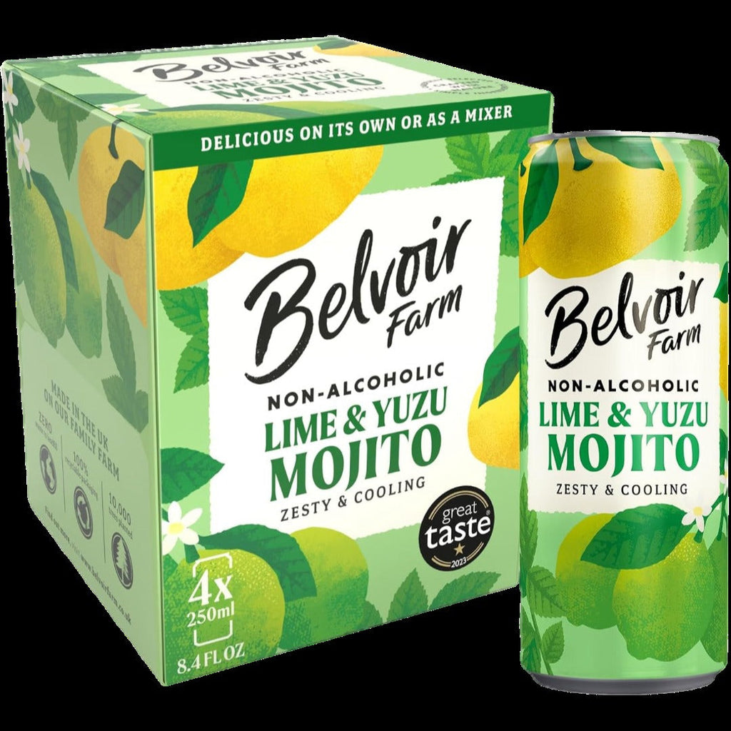 Non-Alcoholic Lime Yuzu Cocktail (4 Pack)
