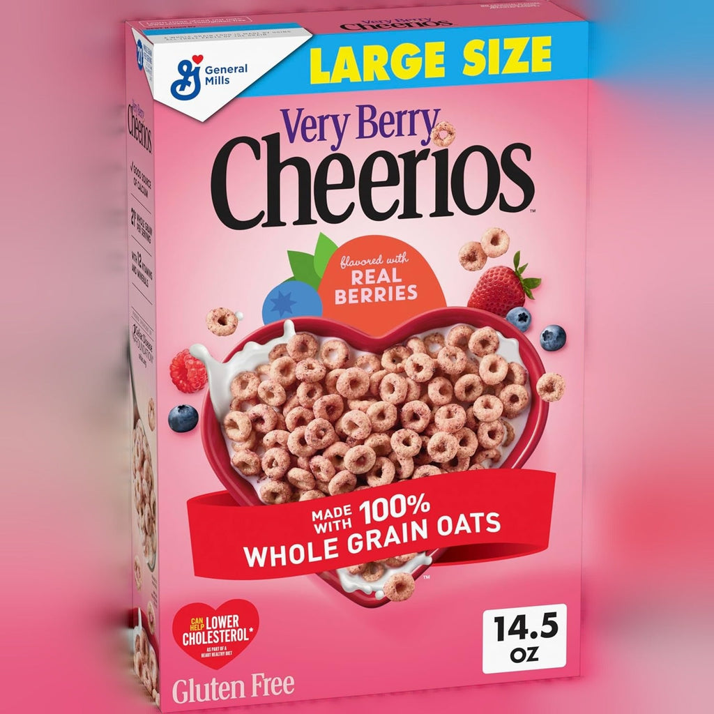 Gluten Free Very Berry Cheerios Cereal - Large Size