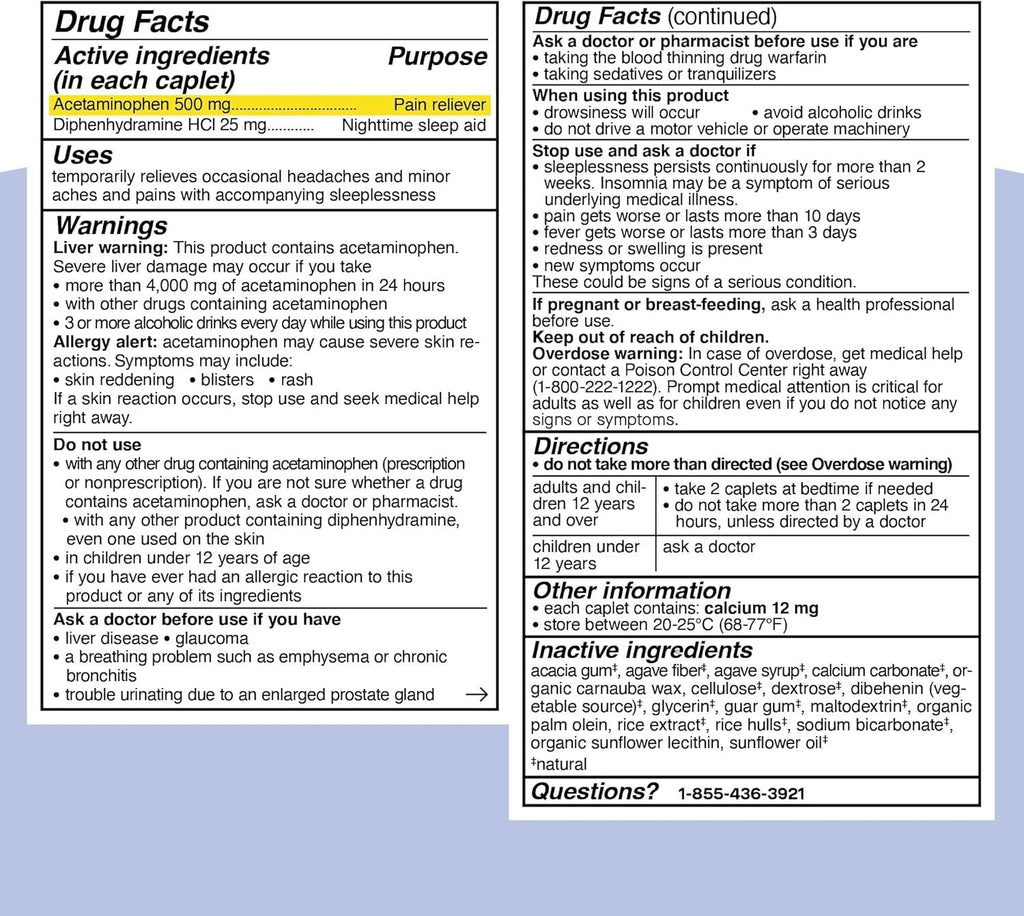 Acetaminophen Extra Strength Pain Relief
