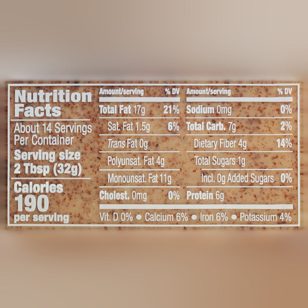 Natural Creamy Raw Almond Butter