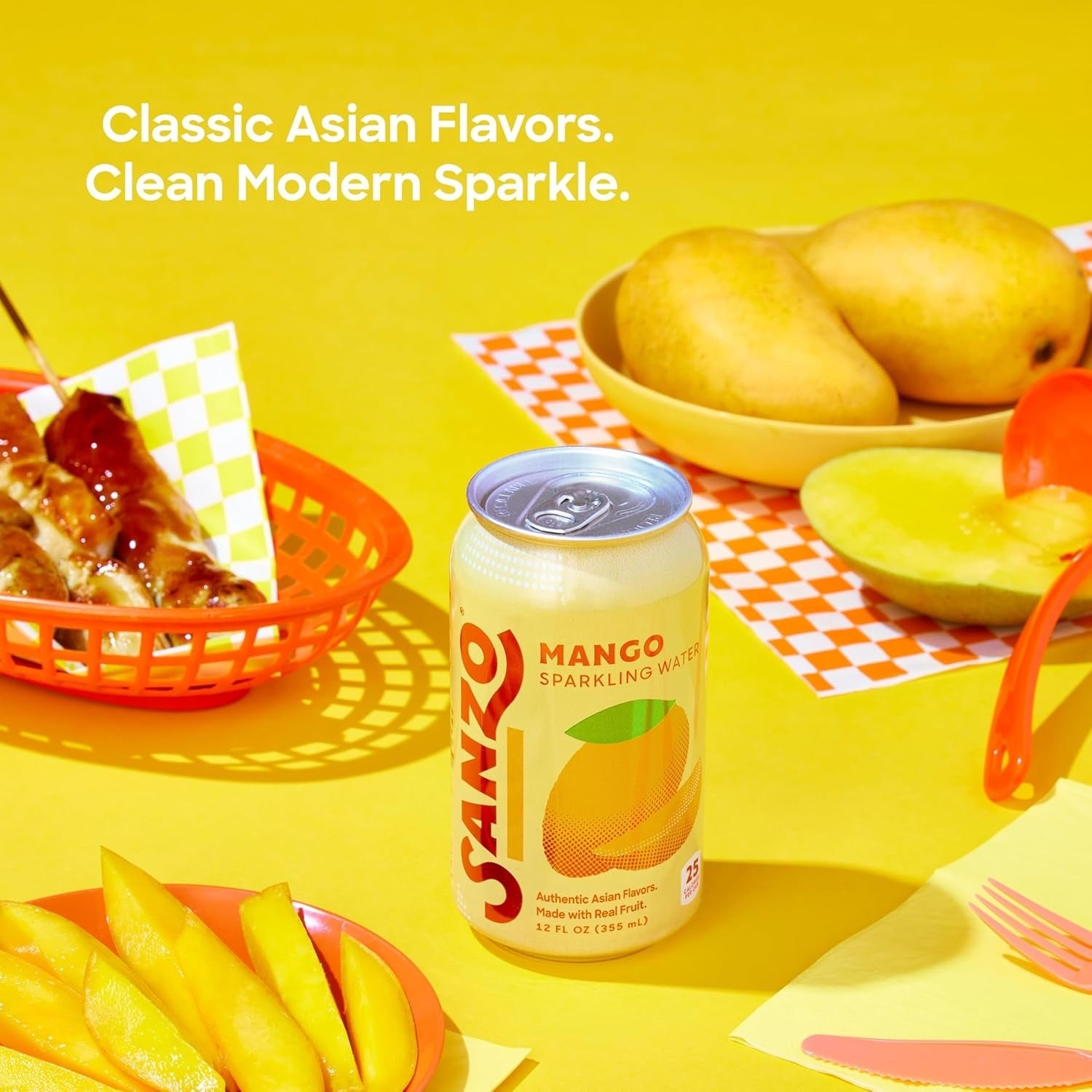 Sparkling Mango Water (12 Pack)