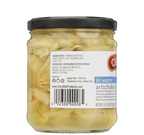 Artichoke Hearts in Water