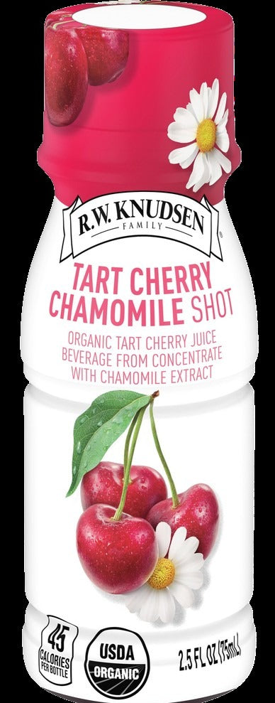Organic Tart Cherry Chamomile Juice Shots
