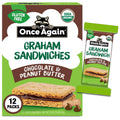 Chocolate Peanut Butter Graham Cracker Sandwiches (12 CT)
