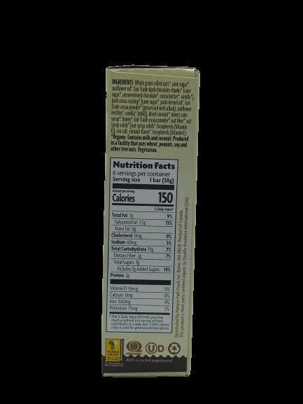 Love Crunch Chocolate Macaroon Bars 6 Ct