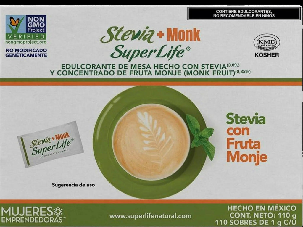 Stevia with Monk Fruit