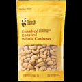 Unsalted Roasted Whole Cashews