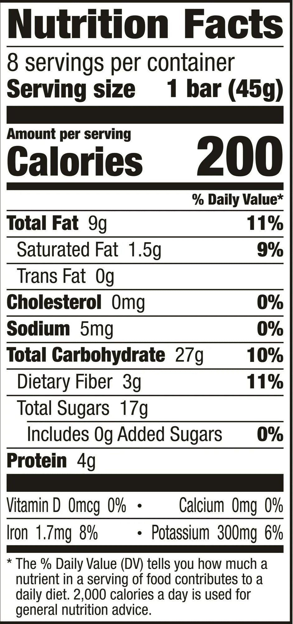 Blueberry Muffin Bar (8 CT)