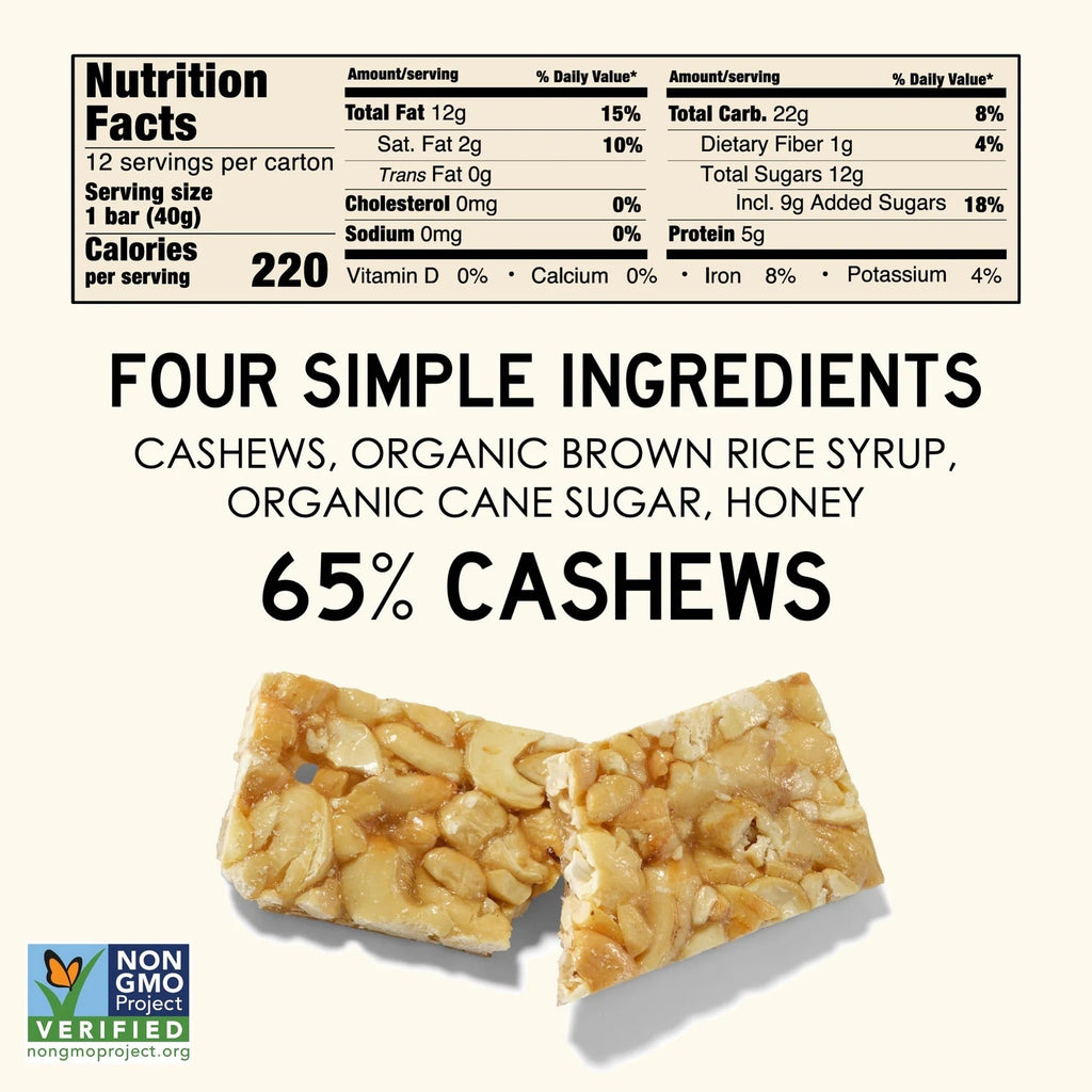 Cashew Nut Bar (12 CT)