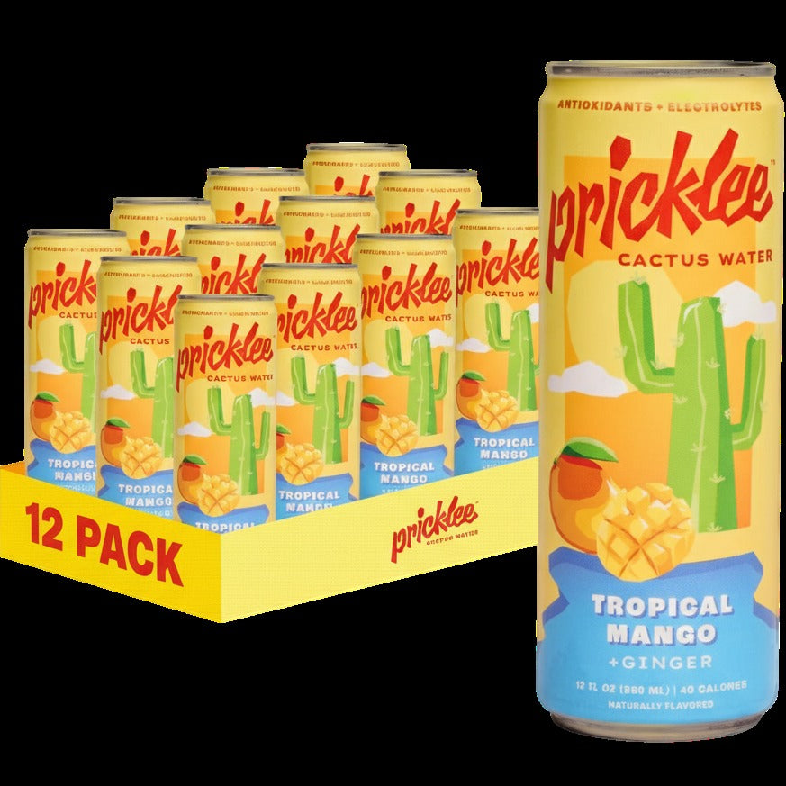 Tropical Mango and Ginger Cactus Water (12 CT)