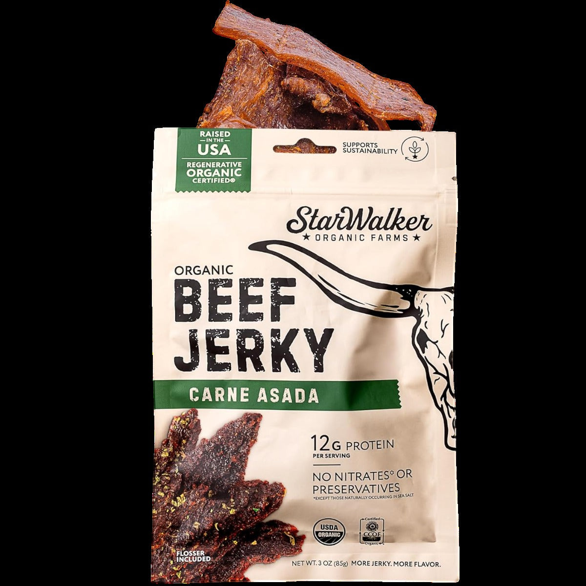 Organic Carne Asada Beef Jerky
