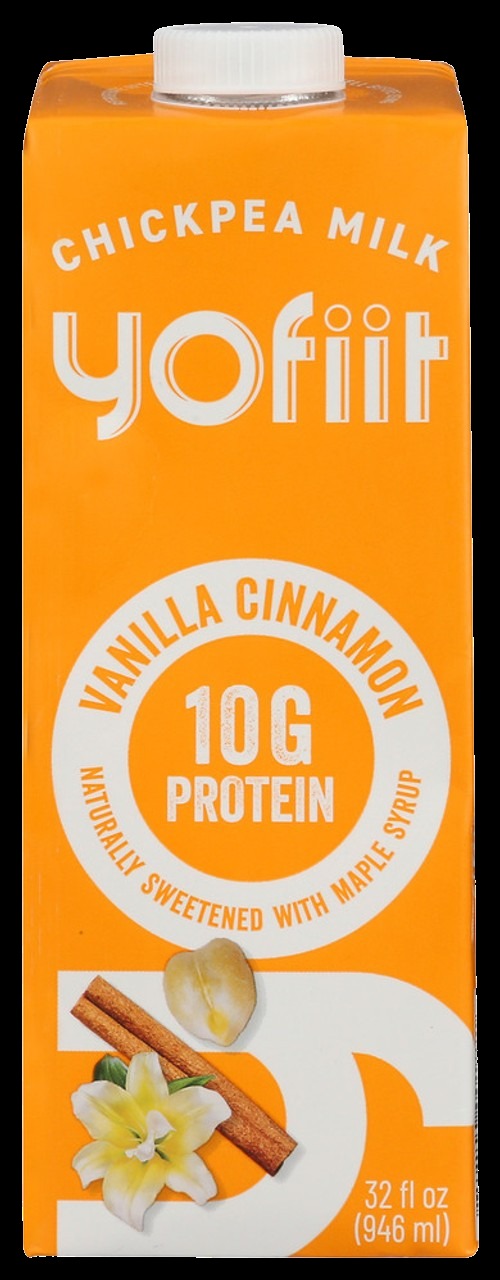 Vanilla Cinnamon Chickpea Milk