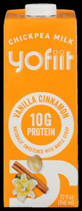 Vanilla Cinnamon Chickpea Milk
