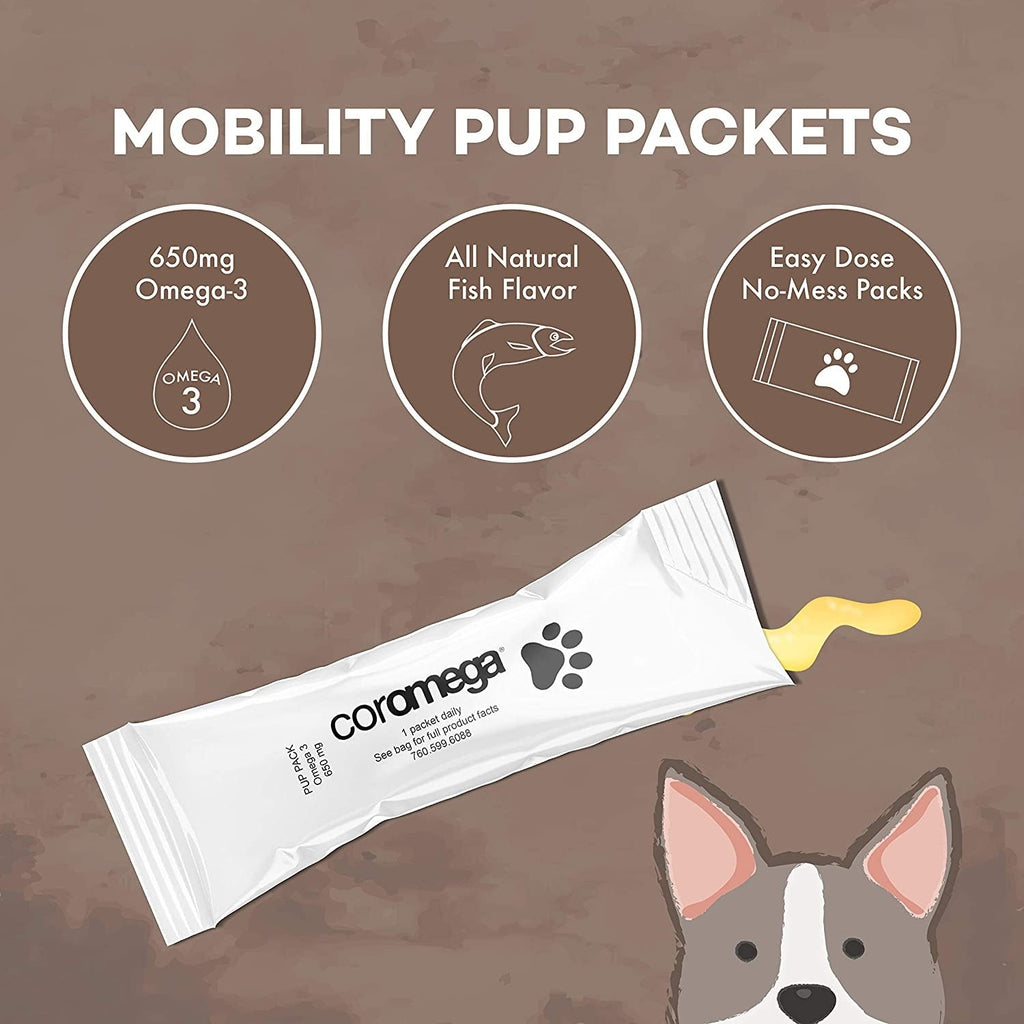 Pup Packs Mobility Support Dog Supplement 30Ct