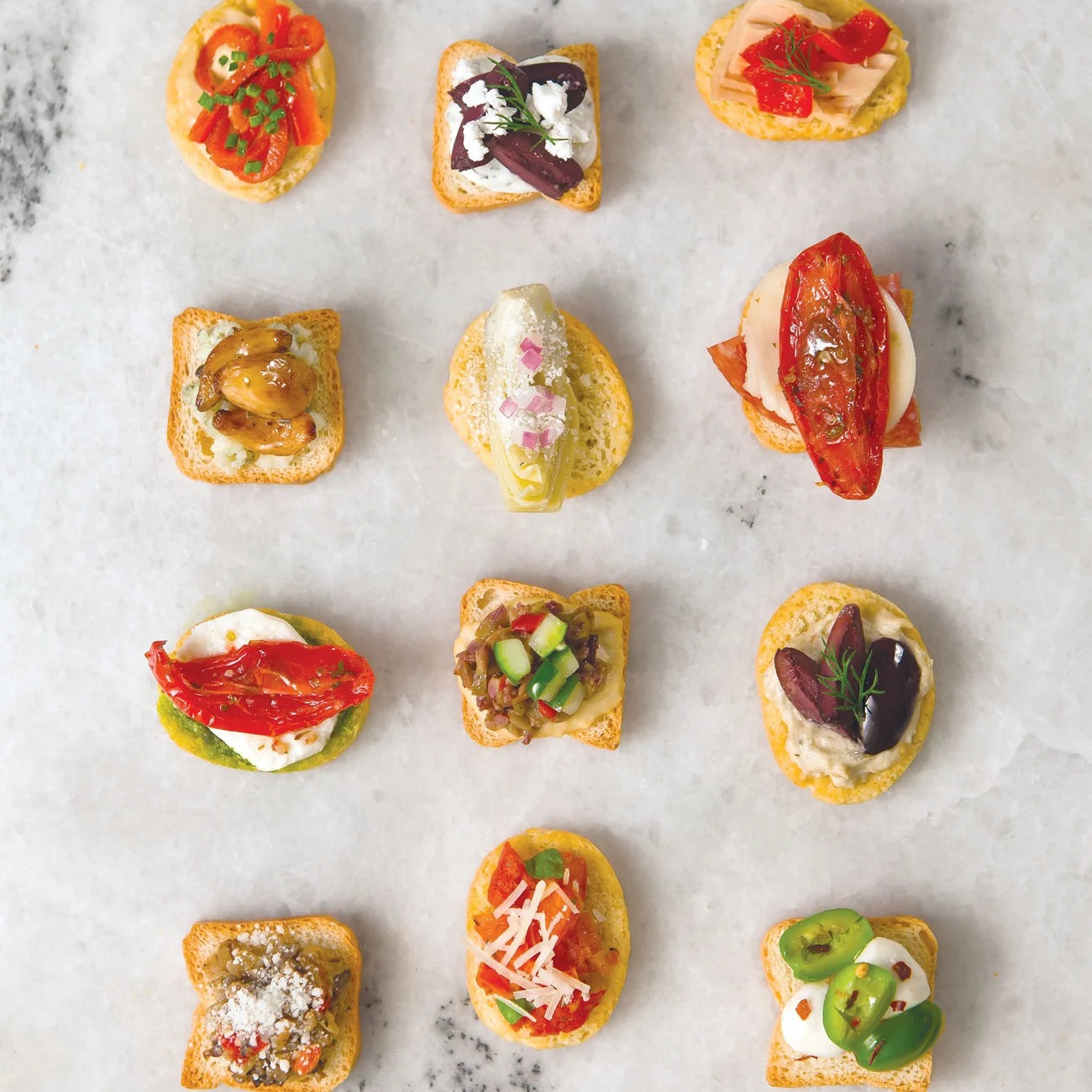 Mini Whole Wheat Toasts