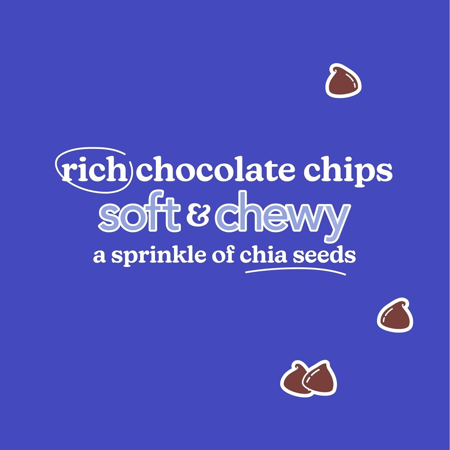 Chocolate Chia Cookie (12 Pack)