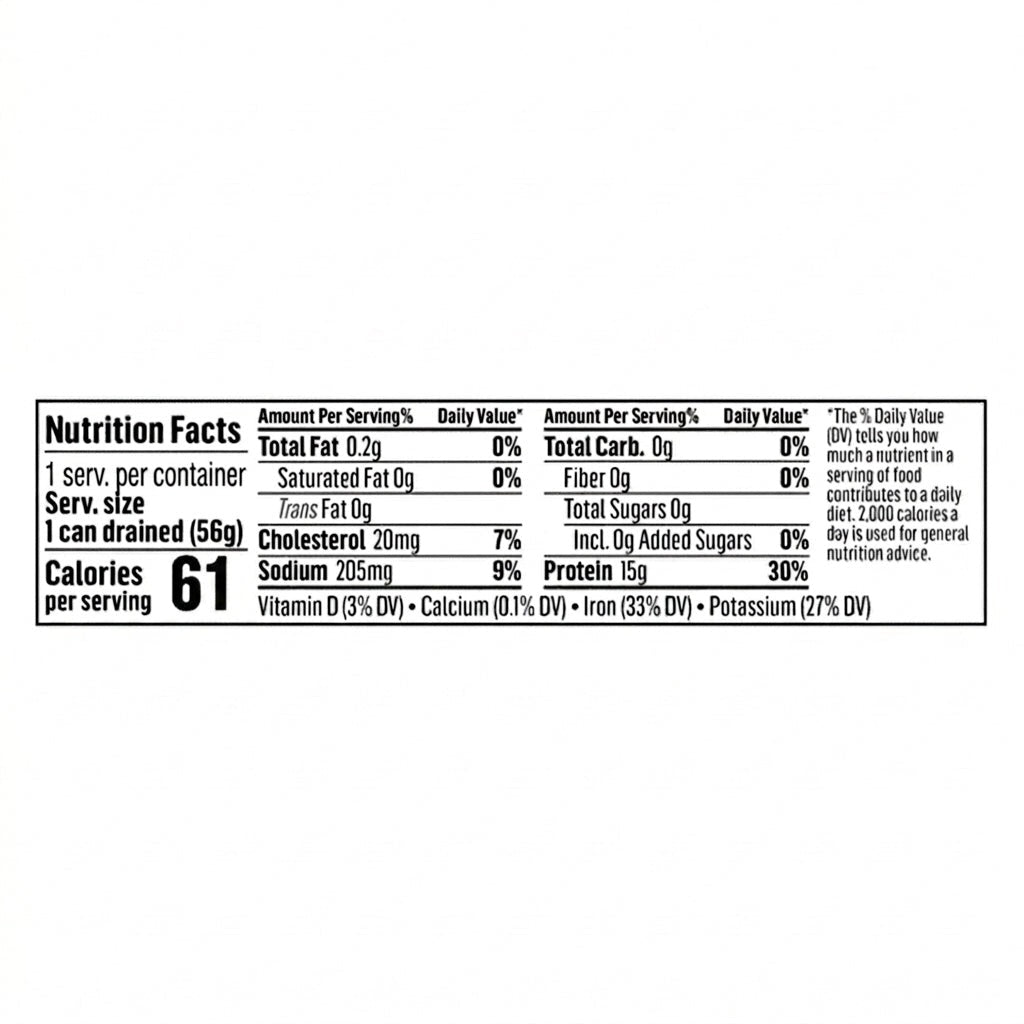 Solid Light Skipjack Wild Tuna In Water (2 Pack)