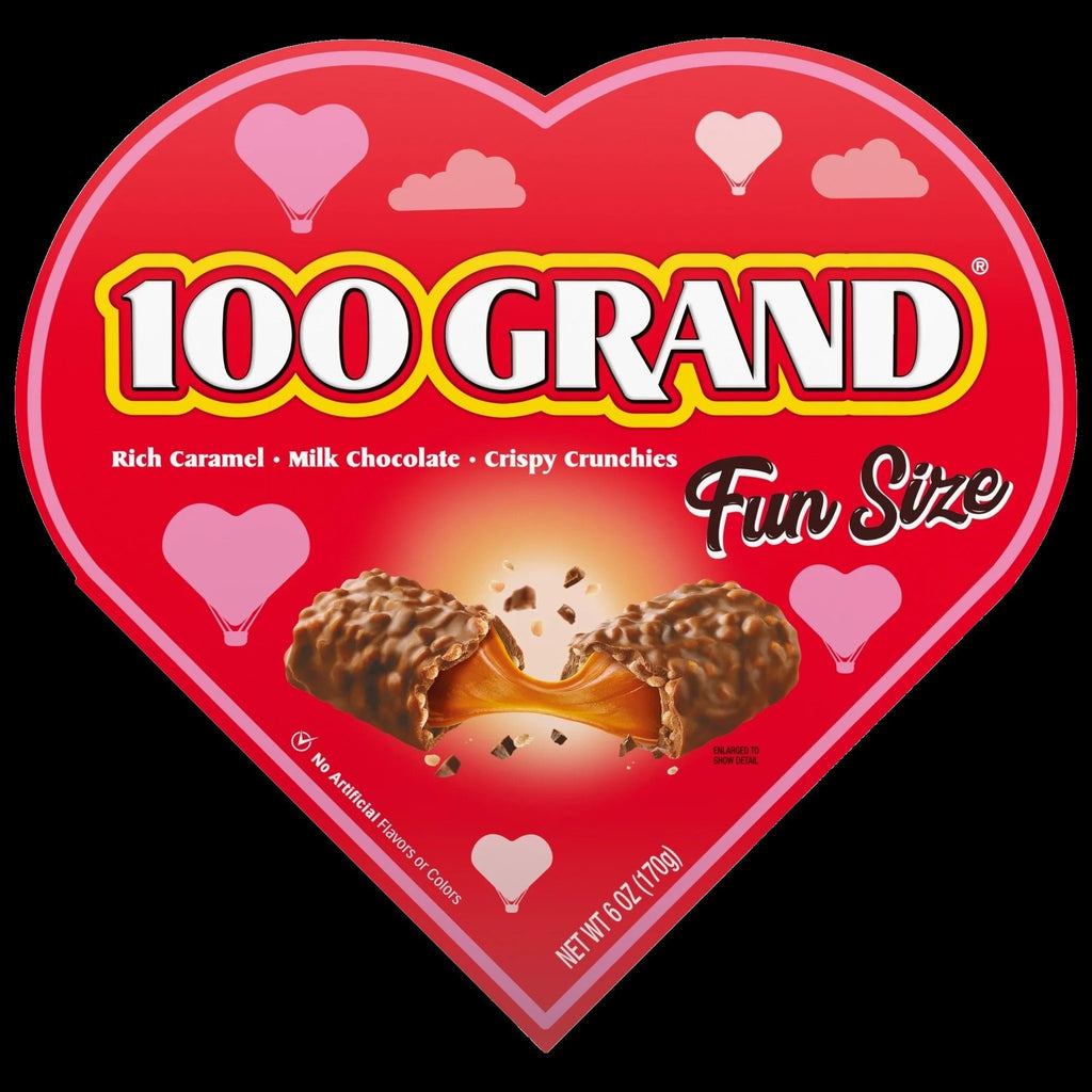 Crispy Milk Chocolate with Caramel - Heart Box