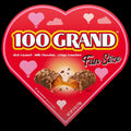 Crispy Milk Chocolate with Caramel - Heart Box