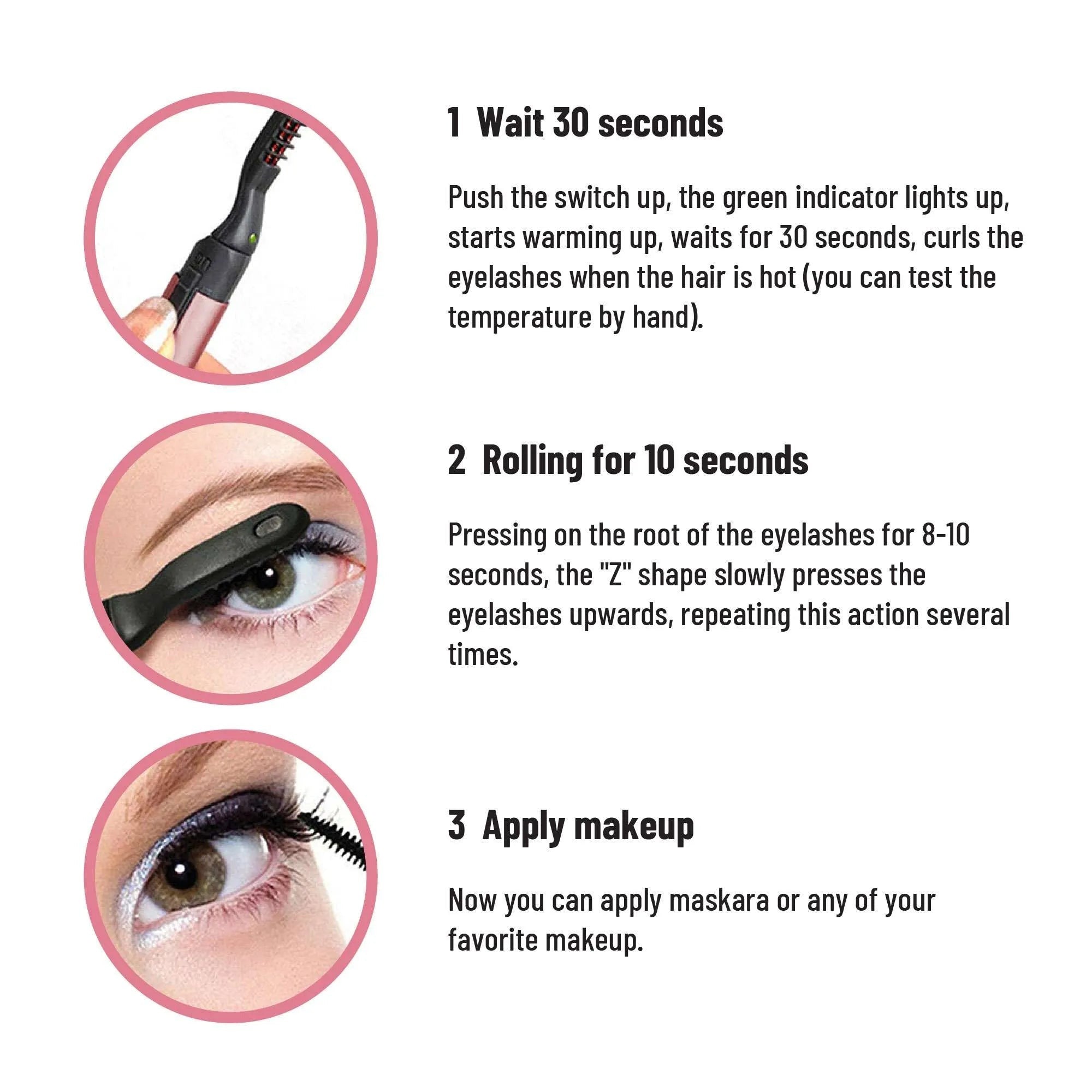 Heating Eyelash Curler