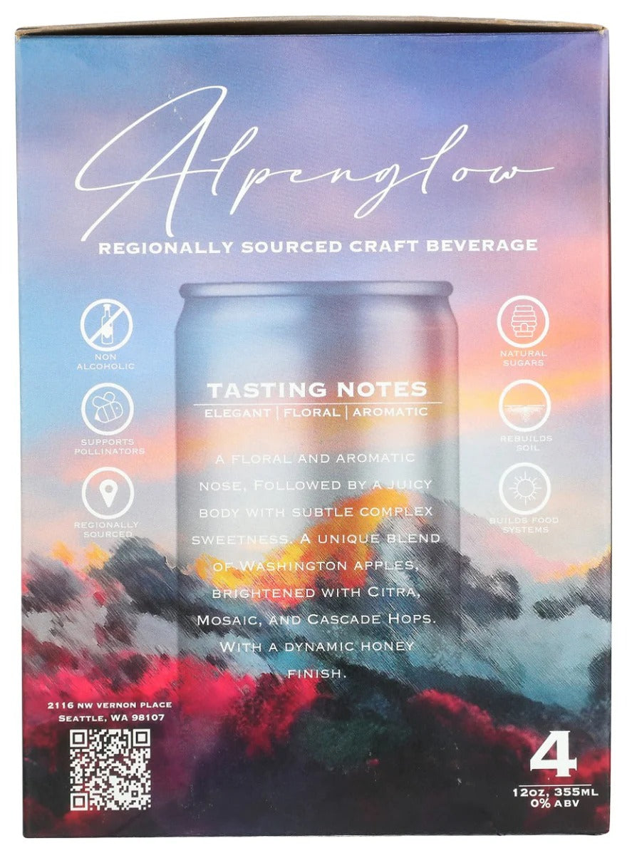 Non-Alcoholic Mocktail Alpenglow (4 Pack)