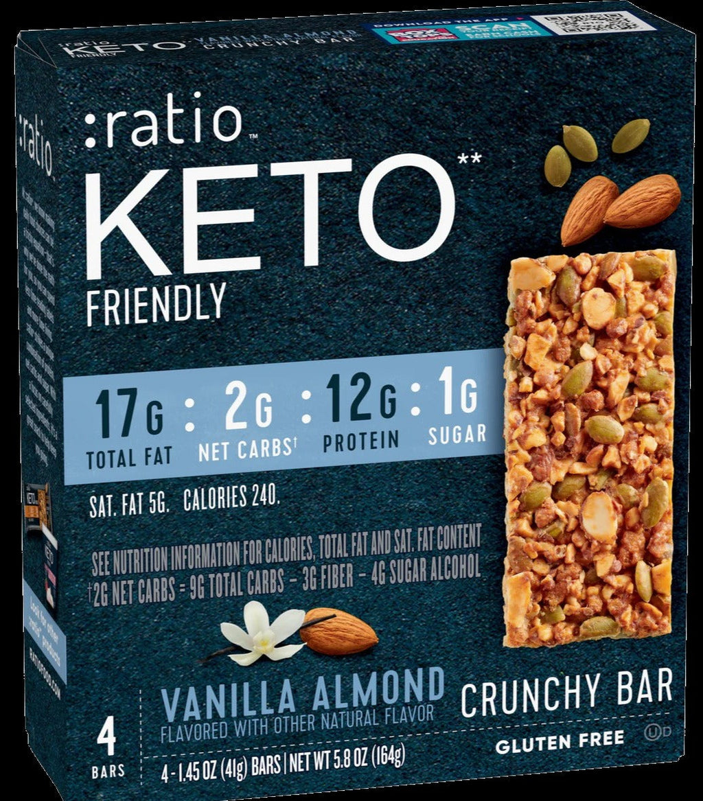 Keto Vanilla Almond Bar (4 CT)