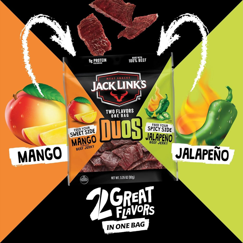 Duos Jalapeno/Mango Beef Jerky