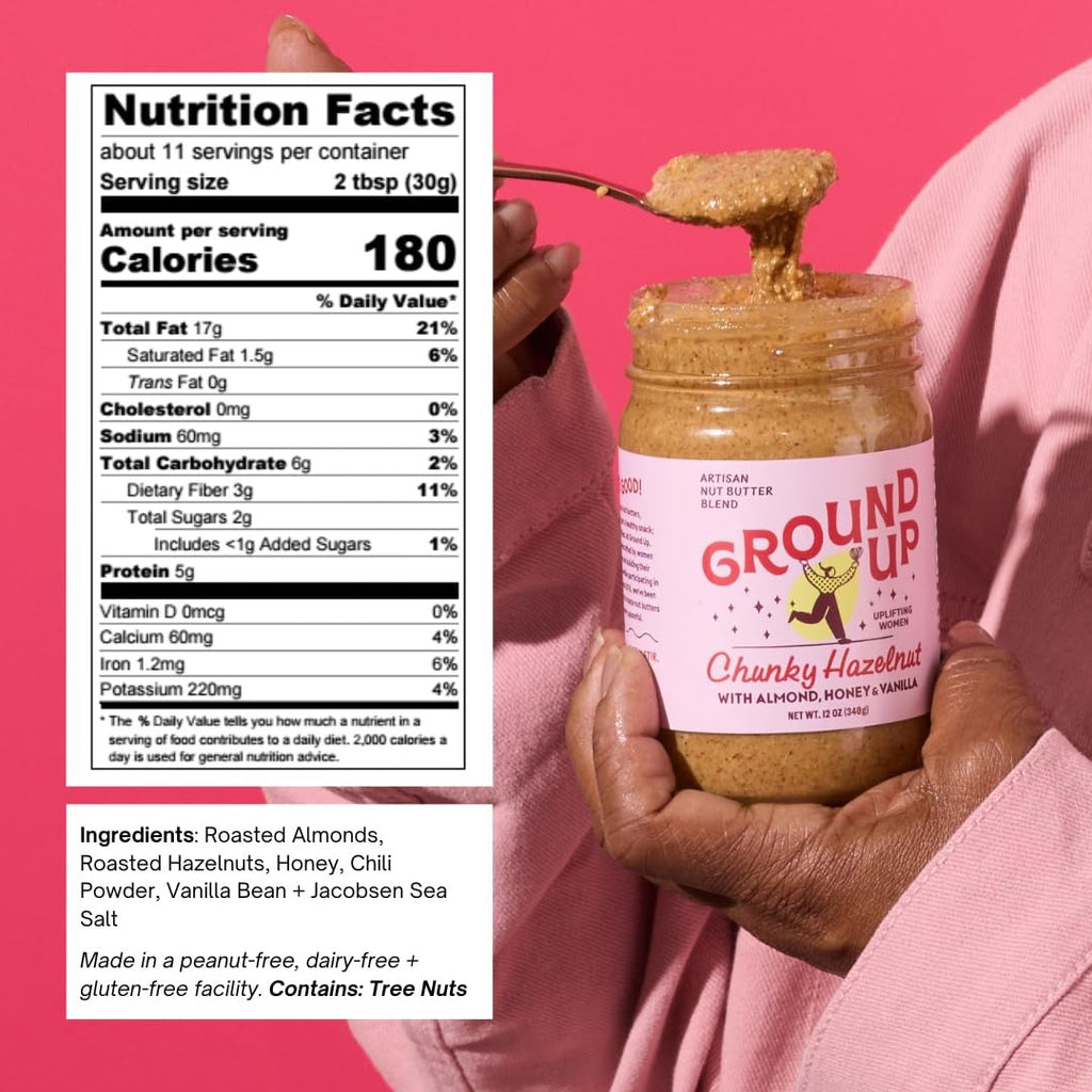 Chunky Hazelnut Nut Butter
