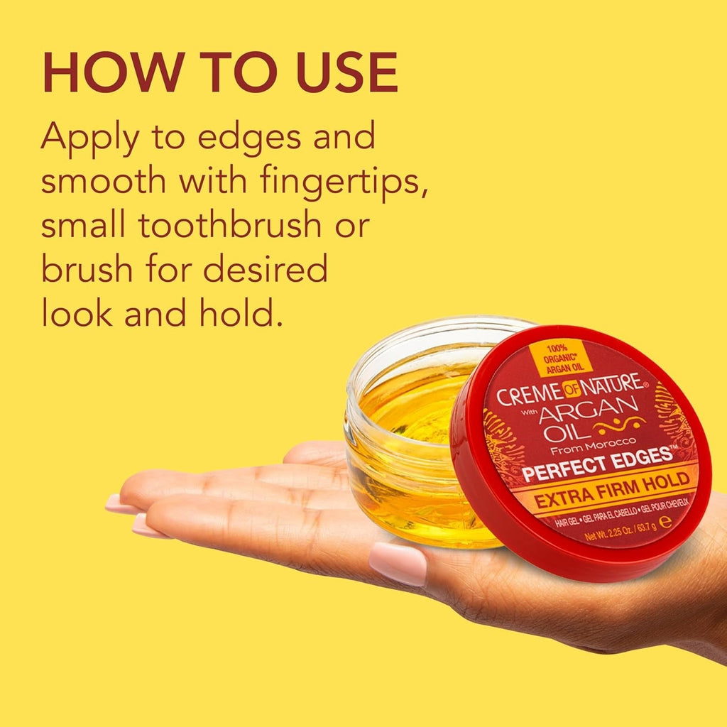 Argan Oil Perfect Edges Extra Hold Hair Gel