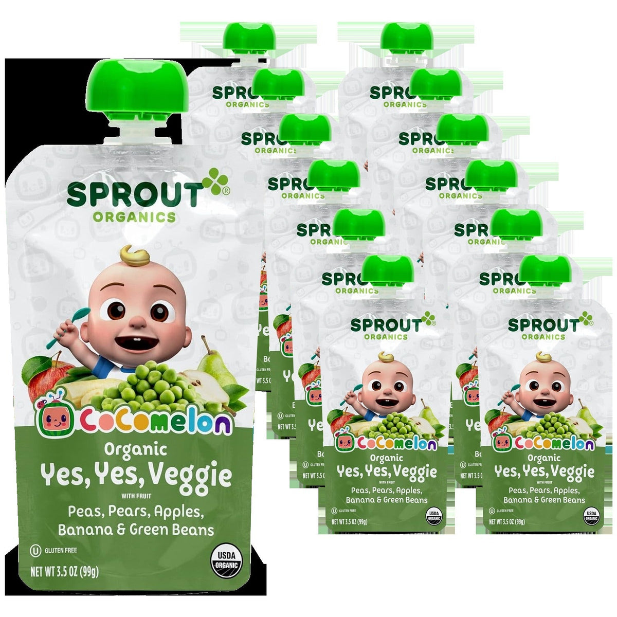 CoComelon Yes, Yes, Veggie, Fruits, Grains (12 Pack)
