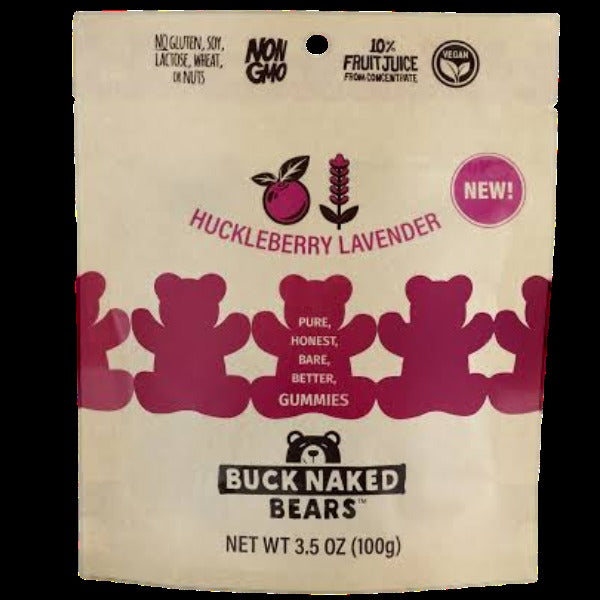 Huckleberry Lavender Gummy Bears