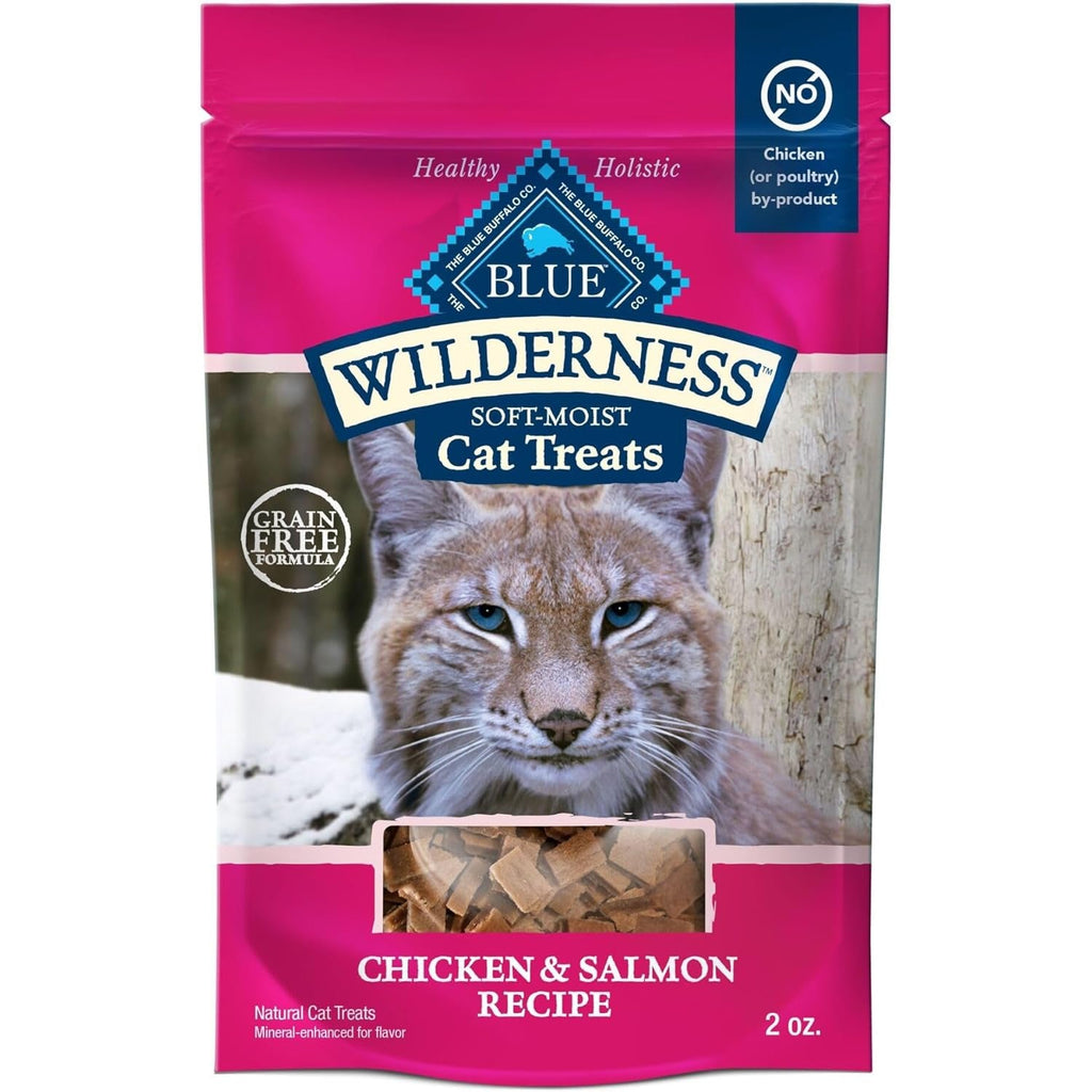 Grain Free Chicken & Salmon Recipe Soft Cat Treats
