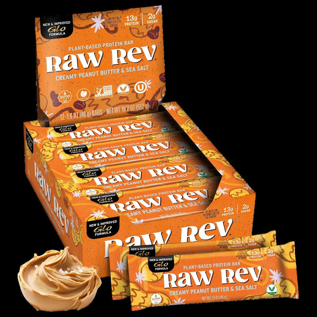 Creamy Peanut Butter & Sea Salt Vegan Protein Bars (12 CT)