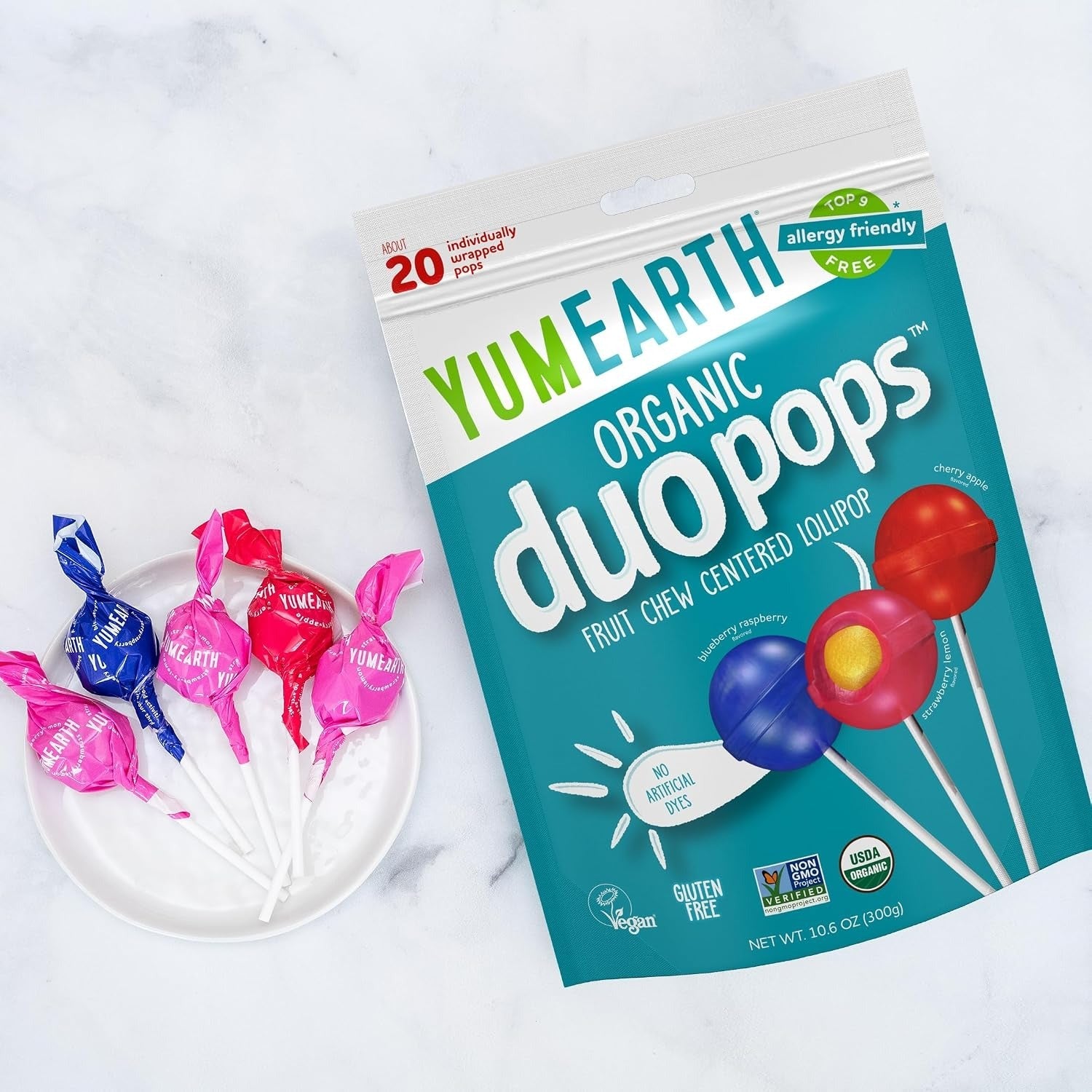 Fruit Chewy Center Lollipops