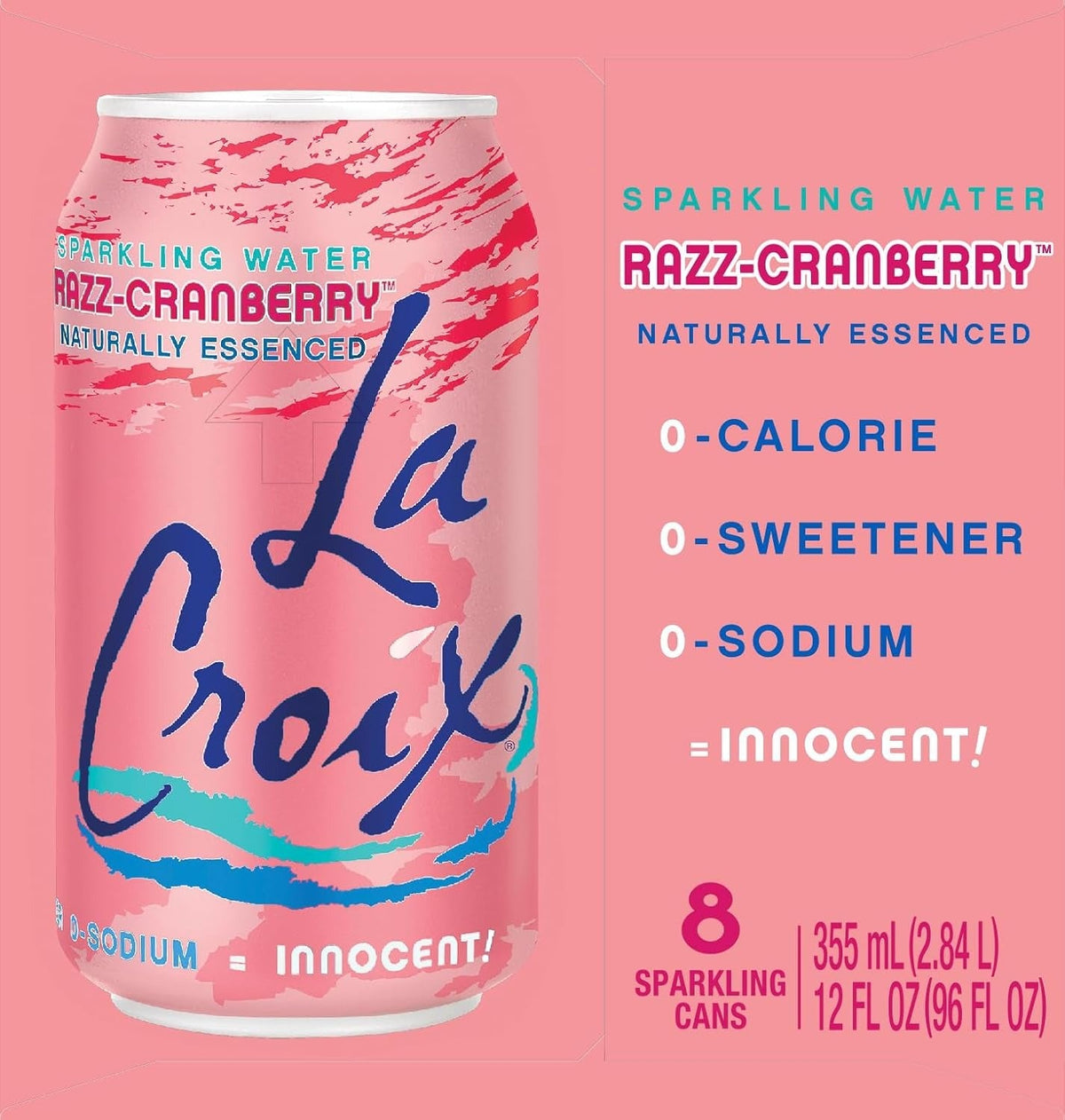 Sparkling Water - Razz-Cranberry (8 CT)