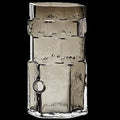 Hex Vase - Gray