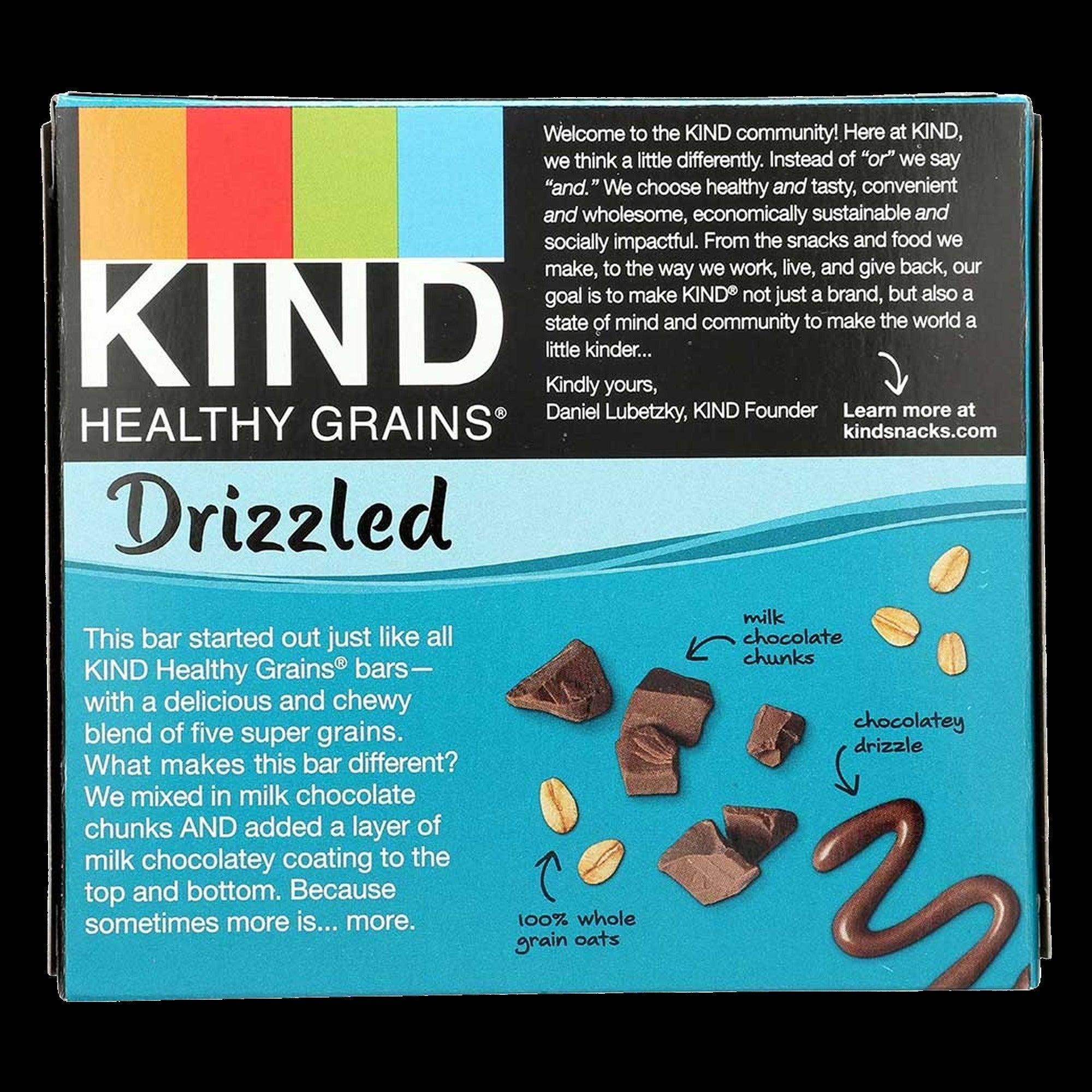 Drizzled Milk Chocolate Chunk Bars (5 CT)