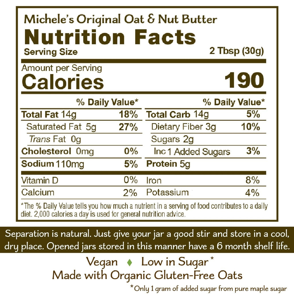 Oat & Nut Butter