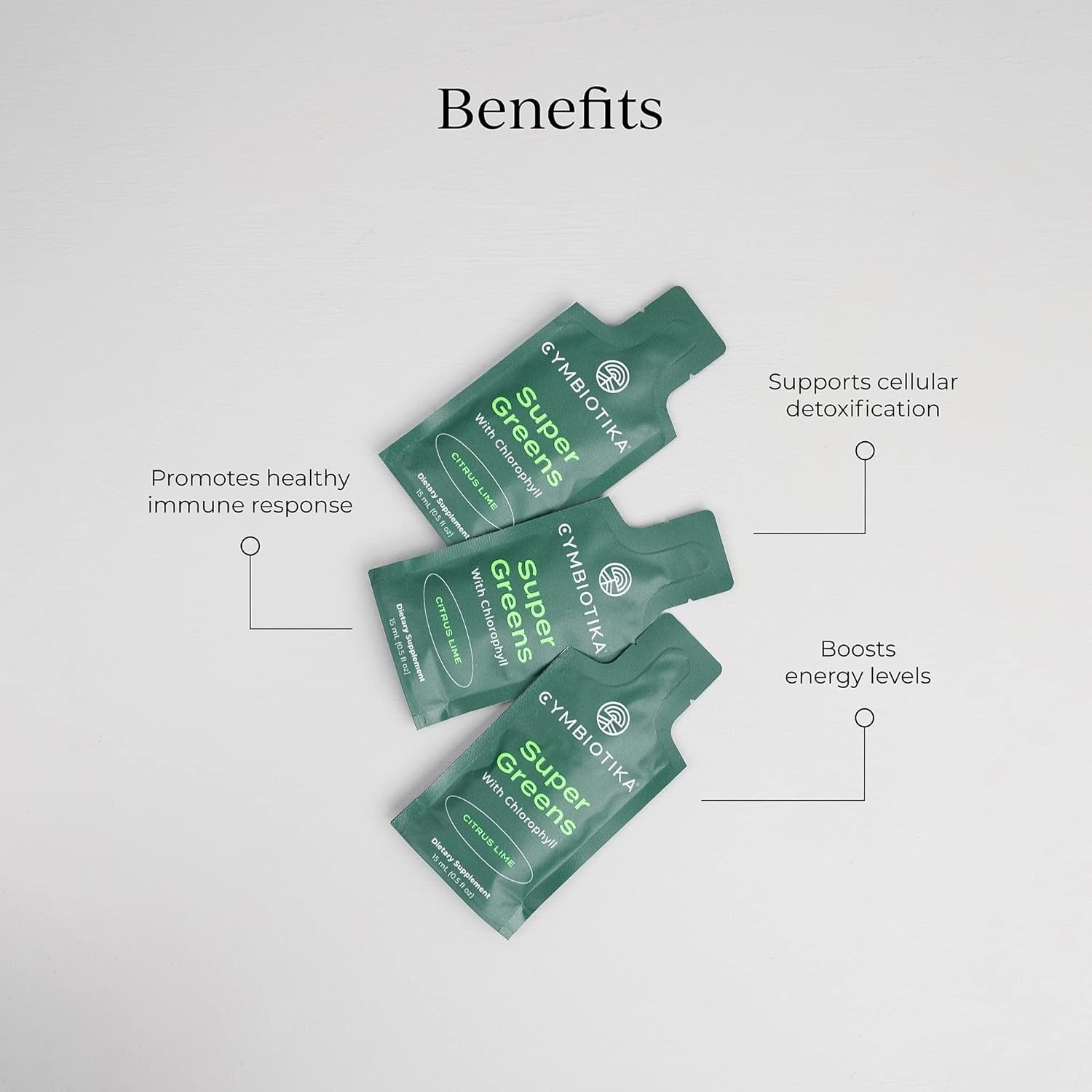 Super Greens With Chlorophyll - Citrus Lime (30 Packets)