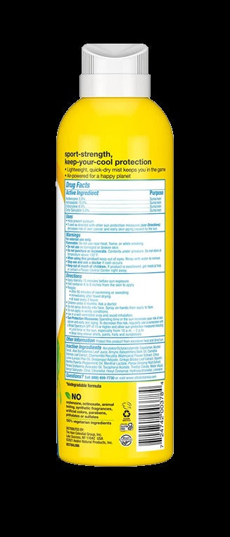 Cool Sport Sunscreen Spray Spf 50