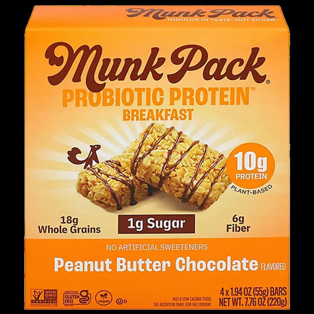 Peanut Butter Chocolate Breakfast Bars (4 Pack)
