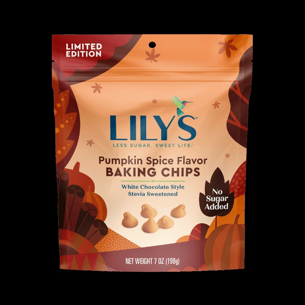 Pumpkin Spice Flavor White Chocolate Style Baking Chips