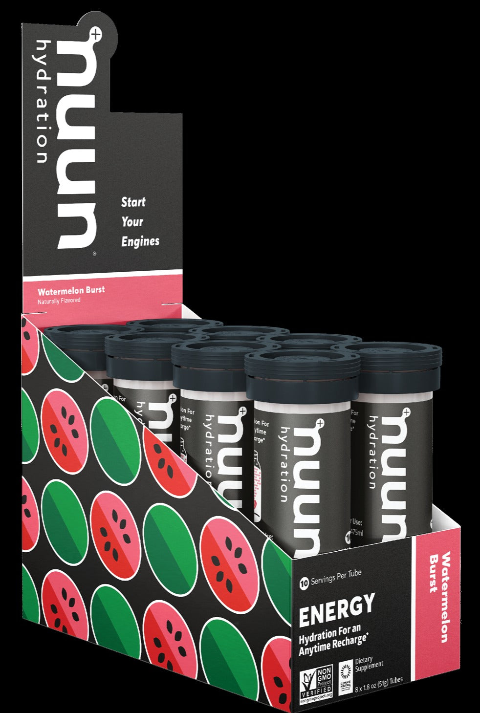 Watermelon Burst Energy Tablets (8 Pack)