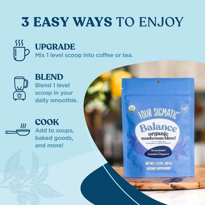 Organic Balance Mushroom Blend Mix