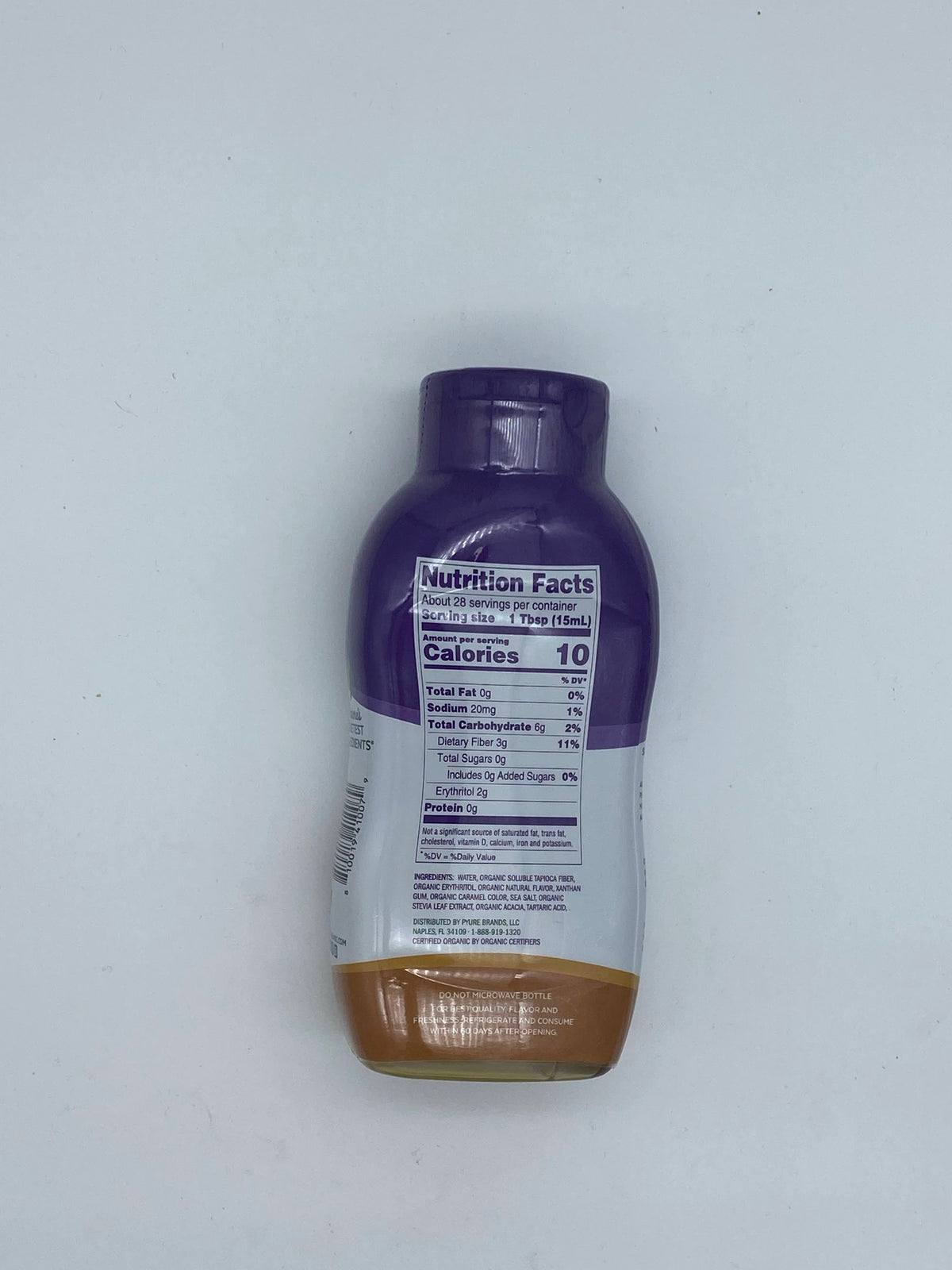 Organic Sugar Free Caramel Syrup