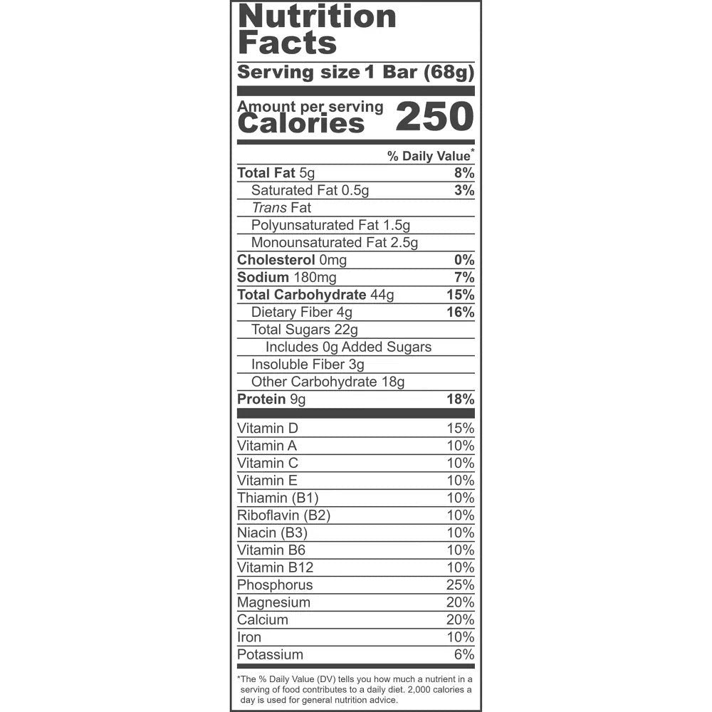 Clif Bar Blueberry Almond Crisp Energy Bars