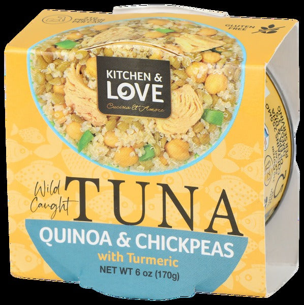 Quinoa & Chickpea Ready-To-Eat Tuna Meal (8 Pack)